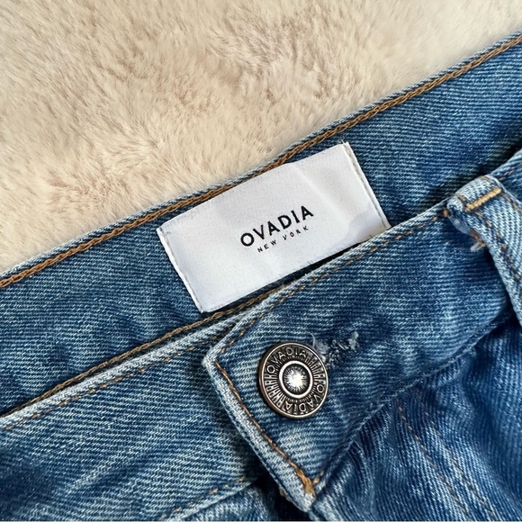 ODAVIA & Sons Distressed Straight Taper Blue Jeans Men’s Size 30 New $290 - Picture 12 of 14